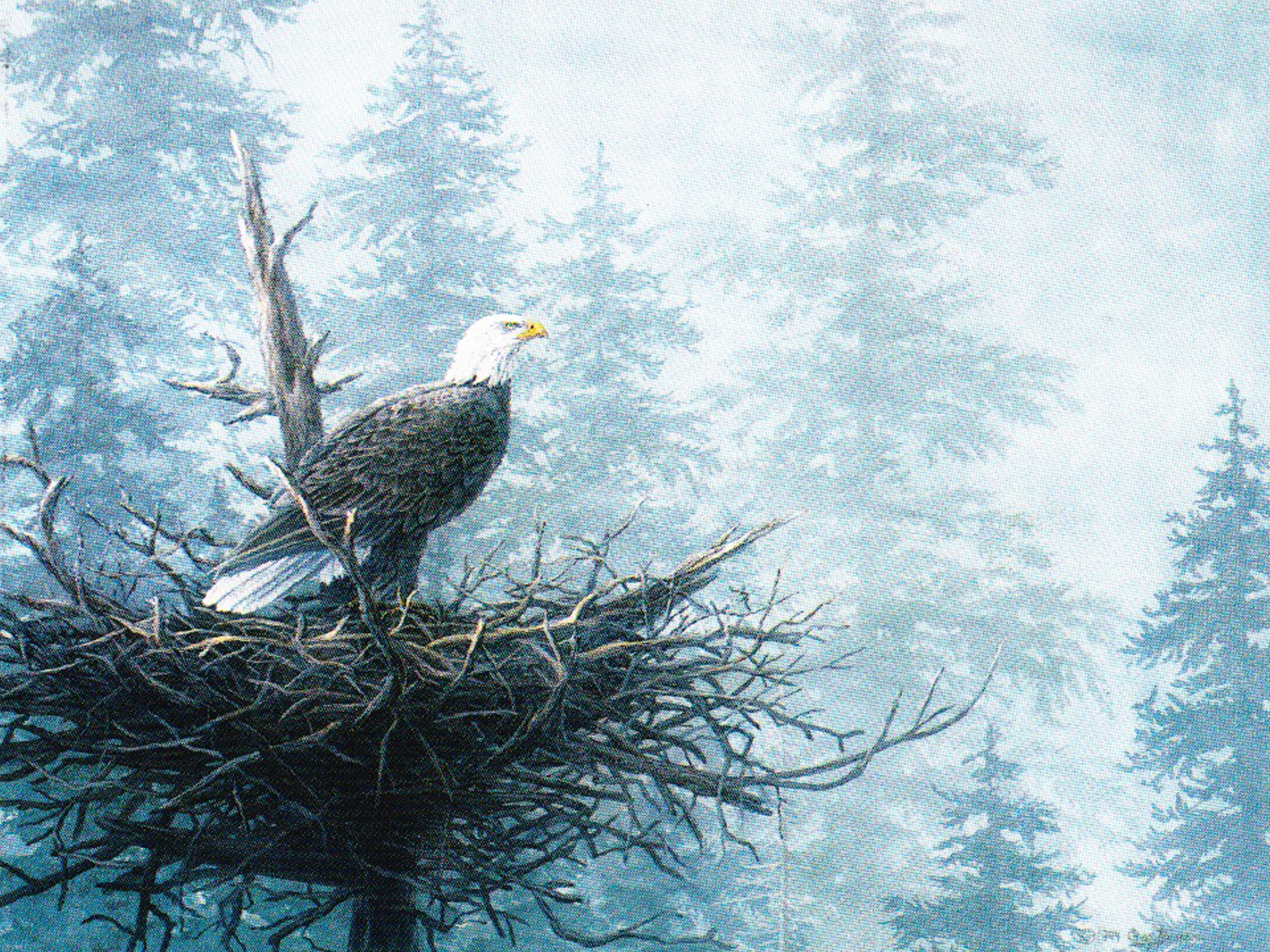 Out of the Mist Print