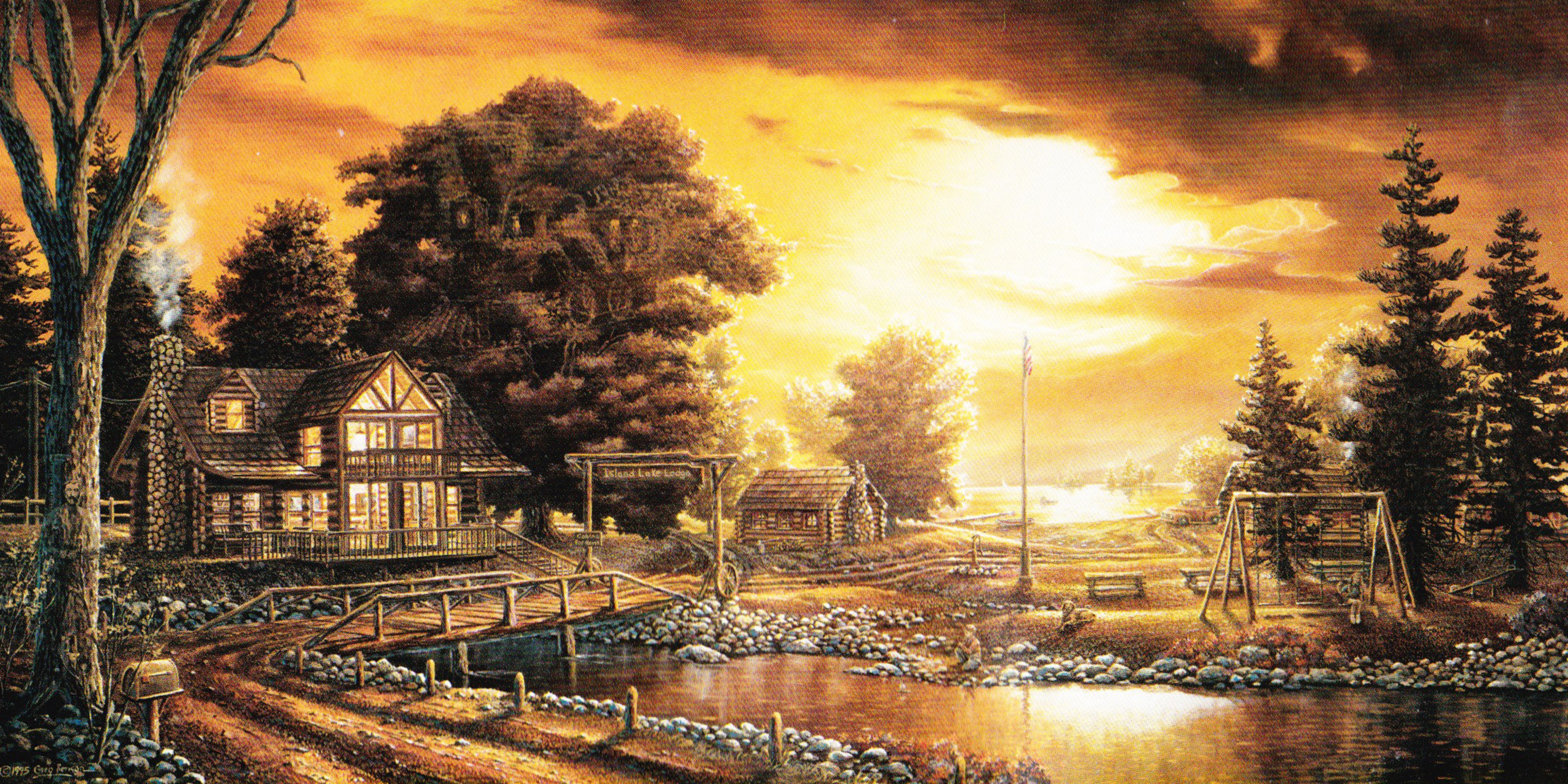 Timber Country Print